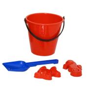 Wywrotka 40 cm. z wiaderkiem, łopatką i foremkami.. Autor: null. Dadada.pl Okładka książki Wywrotka 40 cm. z wiaderkiem, łopatką i foremkami.