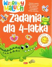 Okładka książki Wzorowy maluch. Zadania 4-latka