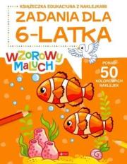 Okładka książki Wzorowy maluch. Zadania dla 6-latka