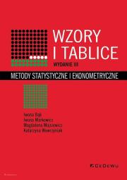Okładka książki Wzory i tablice.. Metody statystyczne i.. w.3