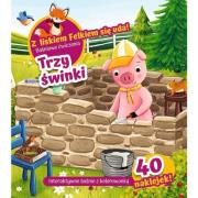 Z lisem Felkiem się uda! Trzy świnki. Wydawca: Trefl. Dadada.pl Opakowanie Z lisem Felkiem się uda! Trzy świnki