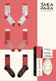 Okładka książki Z punktu widzenia ziemniaka + skarpetki MIX