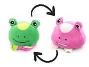 Opakowanie Żaba pluszowa dwustronna 15cm