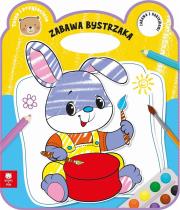 Zabawa bystrzaka zajączek. Autor:   Praca zbiorowa. Dadada.pl Okładka książki Zabawa bystrzaka zajączek