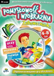 Zabawa i Nauka: Pomysłowość i wyobraźnia 4-8 lat. Wydawca: L.K. Avalon. Dadada.pl Opakowanie Zabawa i Nauka: Pomysłowość i wyobraźnia 4-8 lat