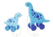 Zabawka drewniana Dinos Sauropod 61746. Wydawca: Trefl PAP. Dadada.pl Opakowanie Zabawka drewniana Dinos Sauropod 61746