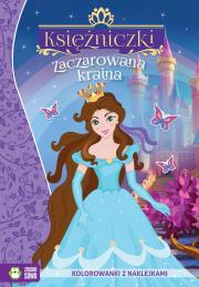Zaczarowana kraina. Księżniczki. Autor: Opracowanie zbiorowe. Dadada.pl Okładka książki Zaczarowana kraina. Księżniczki