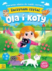 Zaczynam czytać. Duże litery. Pierwsze zdania.... Autor: Bator Agnieszka. Dadada.pl Okładka książki Zaczynam czytać. Duże litery. Pierwsze zdania...
