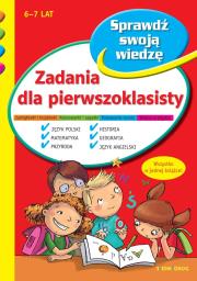 Okładka książki Zadania dla pierwszoklasisty