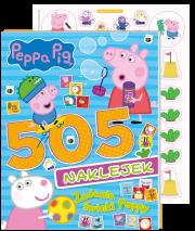 Okładka książki Zadania świnki Peppy. Świnka Peppa. 505 naklejek