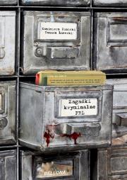 Zagadki kryminalne PRL. Autor: Kazimierz Kunicki, Tomasz Ławecki. Dadada.pl Okładka książki Zagadki kryminalne PRL