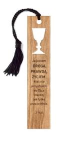 Opakowanie Zakładka drewniana - Ja jestem - kielich