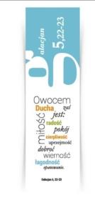 Zakładka duża - Owocem. Wydawca: Szaron. Dadada.pl Opakowanie Zakładka duża - Owocem