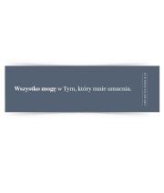 Opakowanie Zakładka duża - Wszystko mogę w tym