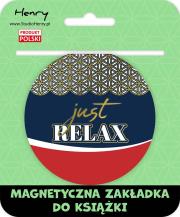 Zakładka magnetyczna kulka 2 granatowy. Wydawca: Henry. Dadada.pl Opakowanie Zakładka magnetyczna kulka 2 granatowy