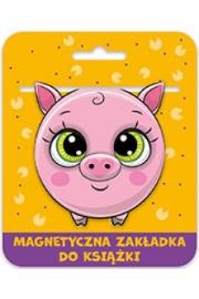 Opakowanie Zakładka magnetyczna kulka Świnka