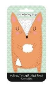 Opakowanie Zakładka magnetyczna lis