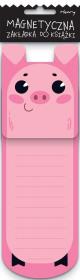 Opakowanie Zakładka magnetyczna notka Pig