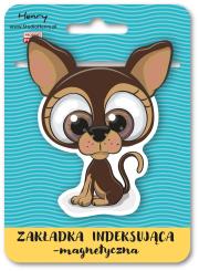 Zakładka magnetyczna - Pies. Wydawca: Henry. Dadada.pl Opakowanie Zakładka magnetyczna - Pies
