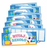 Zakładki do książek - Witaj szkoło 01 10szt. Wydawca: LearnHow. Dadada.pl Opakowanie Zakładki do książek - Witaj szkoło 01 10szt