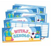 Zakładki do książek - Witaj szkoło 01 5szt. Wydawca: LearnHow. Dadada.pl Opakowanie Zakładki do książek - Witaj szkoło 01 5szt