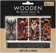 Opakowanie Zakładki drewniane do książki Magia