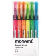 Opakowanie Zakreślacz Essenti Bright 6kol MONAMI