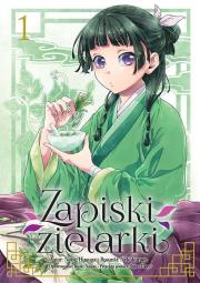 Zapiski zielarki. Tom 1. Autor: Ikki Nanao, Natsu Hyuuga, Nekokurage. Dadada.pl Okładka książki Zapiski zielarki. Tom 1