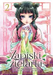 Zapiski zielarki. Tom 2. Autor: Ikki Nanao, Natsu Hyuuga, Nekokurage. Dadada.pl Okładka książki Zapiski zielarki. Tom 2