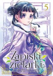 Zapiski zielarki. Tom 5. Autor: Ikki Nanao, Natsu Hyuuga, Nekokurage. Dadada.pl Okładka książki Zapiski zielarki. Tom 5