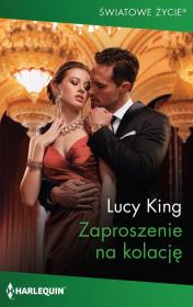 Zaproszenie na kolację. Autor: King Lucy. Dadada.pl Okładka książki Zaproszenie na kolację