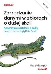 Zarządzanie danymi w zbiorach o dużej skali. Nowoczesna architektura z siatką danych i technologią Data Fabric wyd. 2. Autor: Piethein Strengholt. Dadada.pl Okładka książki Zarządzanie danymi w zbiorach o dużej skali. Nowoczesna architektura z siatką danych i technologią Data Fabric wyd. 2