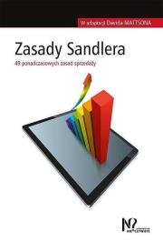 Zasady Sandlera. Autor: Mattson David. Dadada.pl Okładka książki Zasady Sandlera