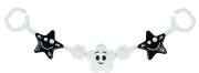 Zawieszka do wózka czarno-biała 2 gwiazdy i kwiat. Wydawca: Tullo. Dadada.pl Opakowanie Zawieszka do wózka czarno-biała 2 gwiazdy i kwiat