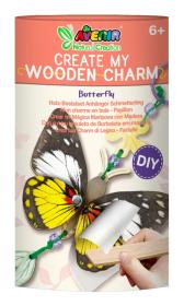 Zawieszka drewniana - Motyl. Wydawca: AVENIR. Dadada.pl Opakowanie Zawieszka drewniana - Motyl