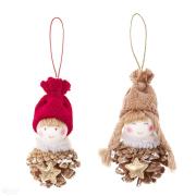 Opakowanie Zawieszki dziewczynka & chłopiec 2szt