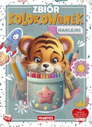 Okładka książki Zbiór kolorowanek z naklejkami