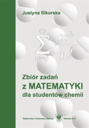 Okładka książki Zbiór zadań z matematyki dla studentów chemii w.5