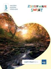 Okładka książki Zdobywam świat. Karty pracy cz.1 jesień Poziom 3