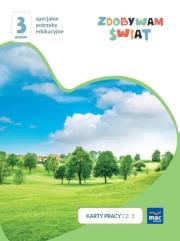 Okładka książki Zdobywam świat. Karty pracy cz.3 wiosna/lato P.3