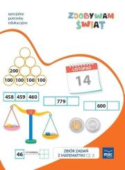 Okładka książki Zdobywam świat Zbiór zadań z matematyki Poziom C