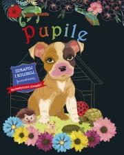 Okładka książki Zdrapuj i koloruj. Pupile