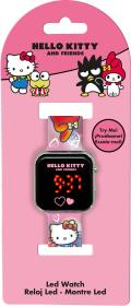 Zegarek LED z kalendarzem Hello Kitty HK50151. Wydawca: Kids Euroswan. Dadada.pl Opakowanie Zegarek LED z kalendarzem Hello Kitty HK50151