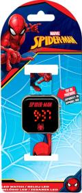 Zegarek LED z kalendarzem Spiderman SPD4987. Wydawca: Kids Euroswan. Dadada.pl Opakowanie Zegarek LED z kalendarzem Spiderman SPD4987