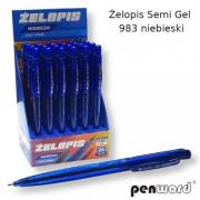 Żelopis Semi Gel niebieski (24szt). Wydawca: PENWORD. Dadada.pl Opakowanie Żelopis Semi Gel niebieski (24szt)