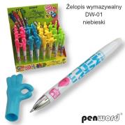 Żelopis wymazywalny niebieski (40szt). Wydawca: PENWORD. Dadada.pl Opakowanie Żelopis wymazywalny niebieski (40szt)