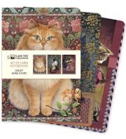 Opakowanie Zestaw 3 notatników MIDI Lesley Anne Ivory Koty