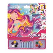 Opakowanie Zestaw artystyczny Giga Blok 4w1 Syrenka