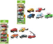 Opakowanie Zestaw aut metalowych 5szt MIX