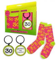 Opakowanie Zestaw brelok + skarpetki Happy-30K